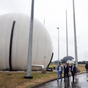 Ukraińscy samorządowcy wizytowali oczyszczalnię i wodny park