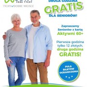 Wodny Park Tychy - druga godzina gratis dla seniorów z Tychów